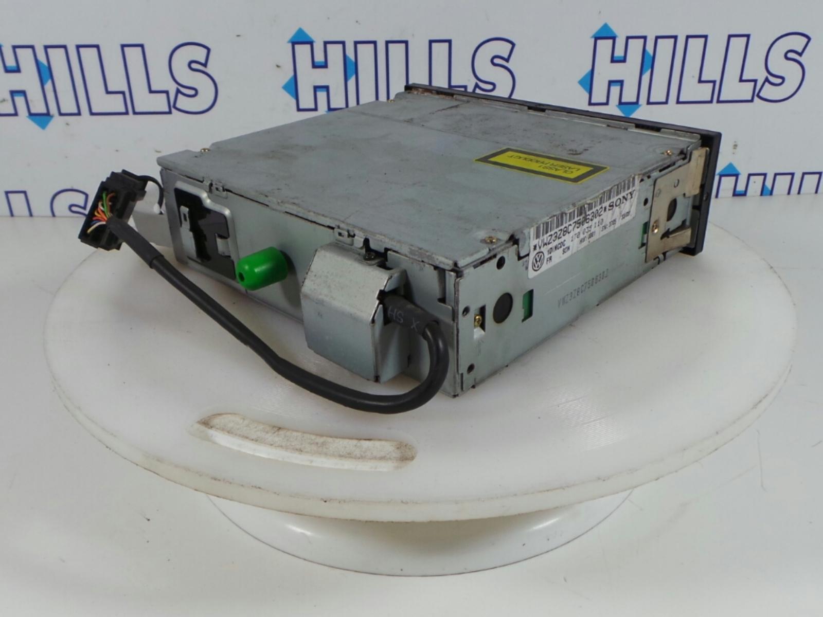 VW 6 DISC IN DASH CD CHANGER 1DINCDC 1T0035110 MK4 GOLF POLO 6N2 BORA