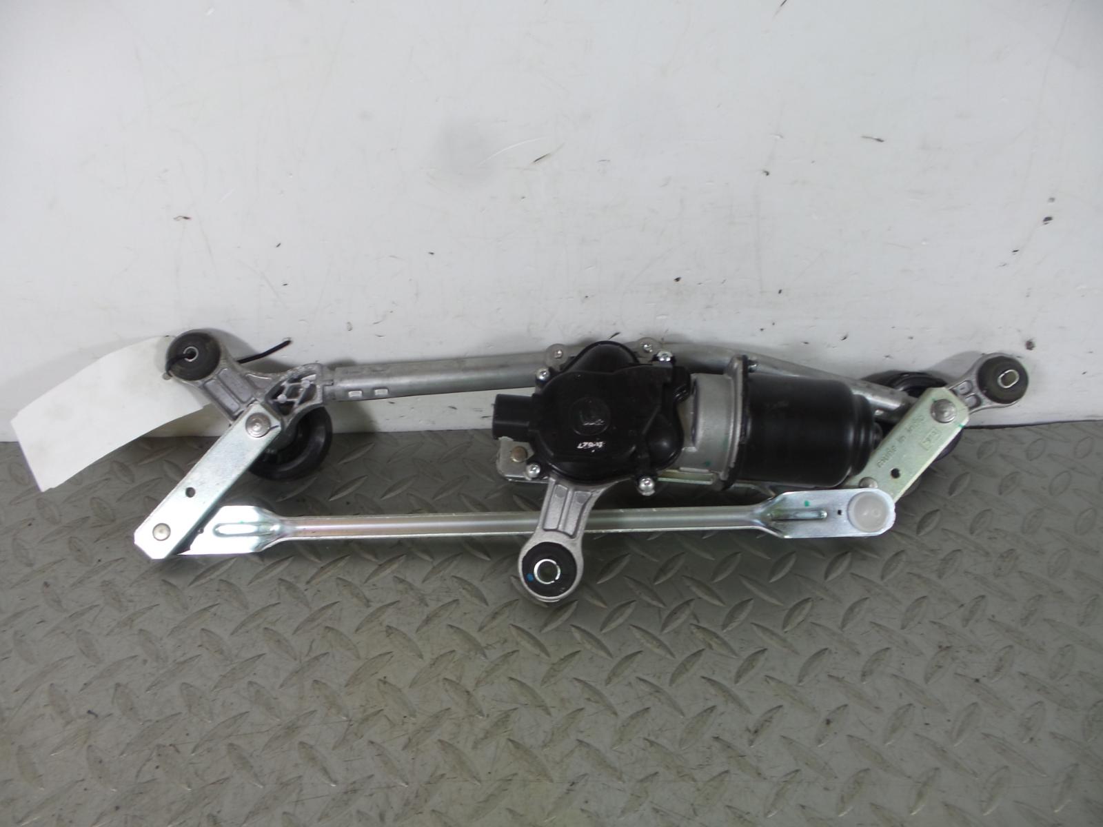 2012 NISSAN MICRA Petrol Front Wiper Mechanism Motor Assembly Linkage