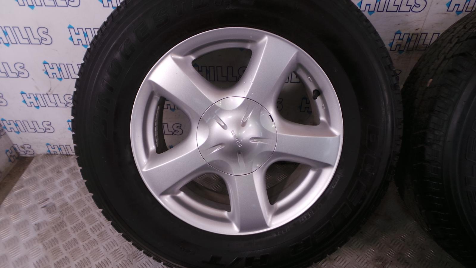 2012 ISUZU DMAX Alloy Wheel Set With Tyres 5 spoke design 17x 7j is23 eBay