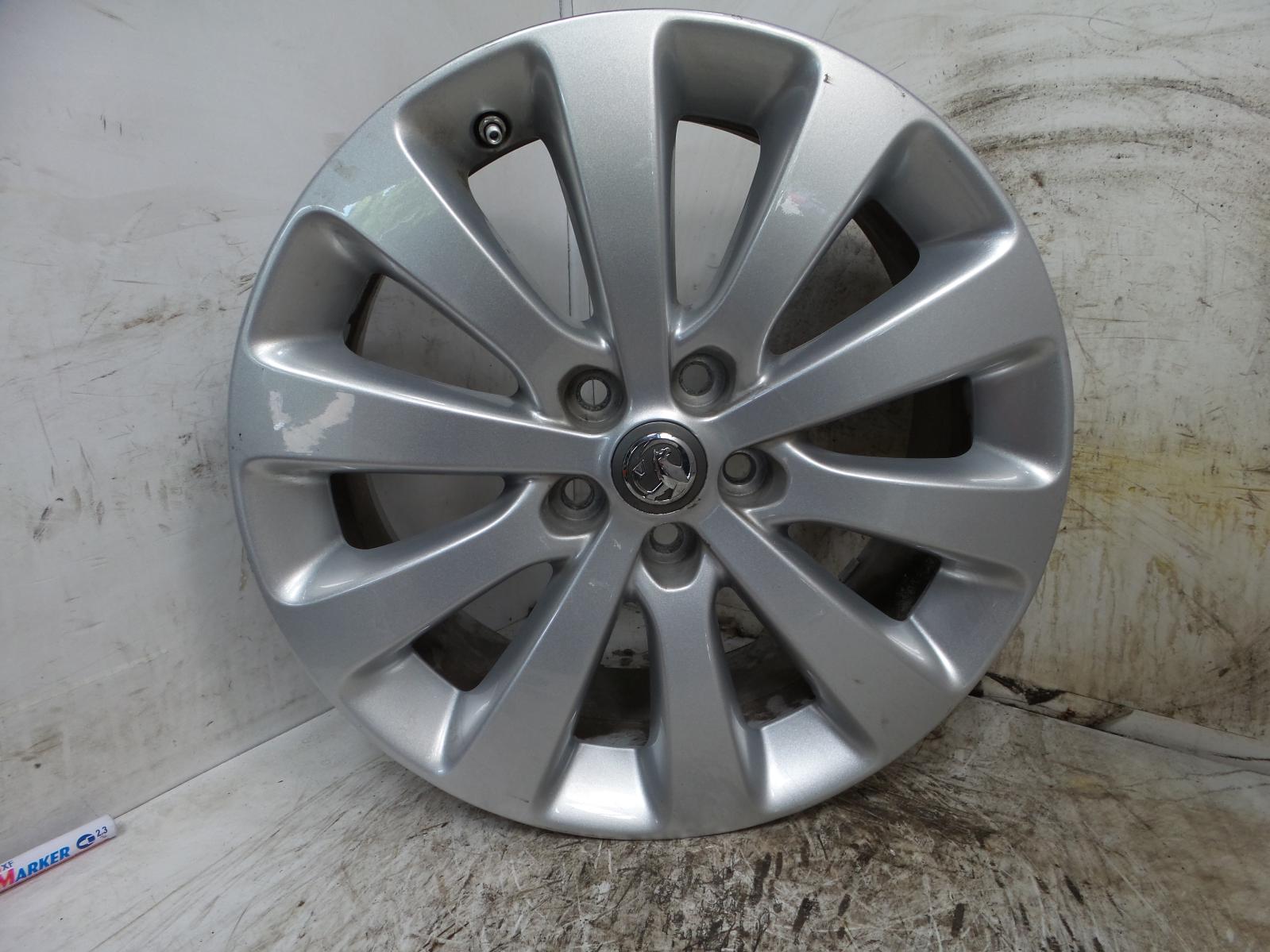 2015 VAUXHALL ASTRA Alloy Wheel 5 Stud 10 Spoke 7J x 17 Inch ET42 652