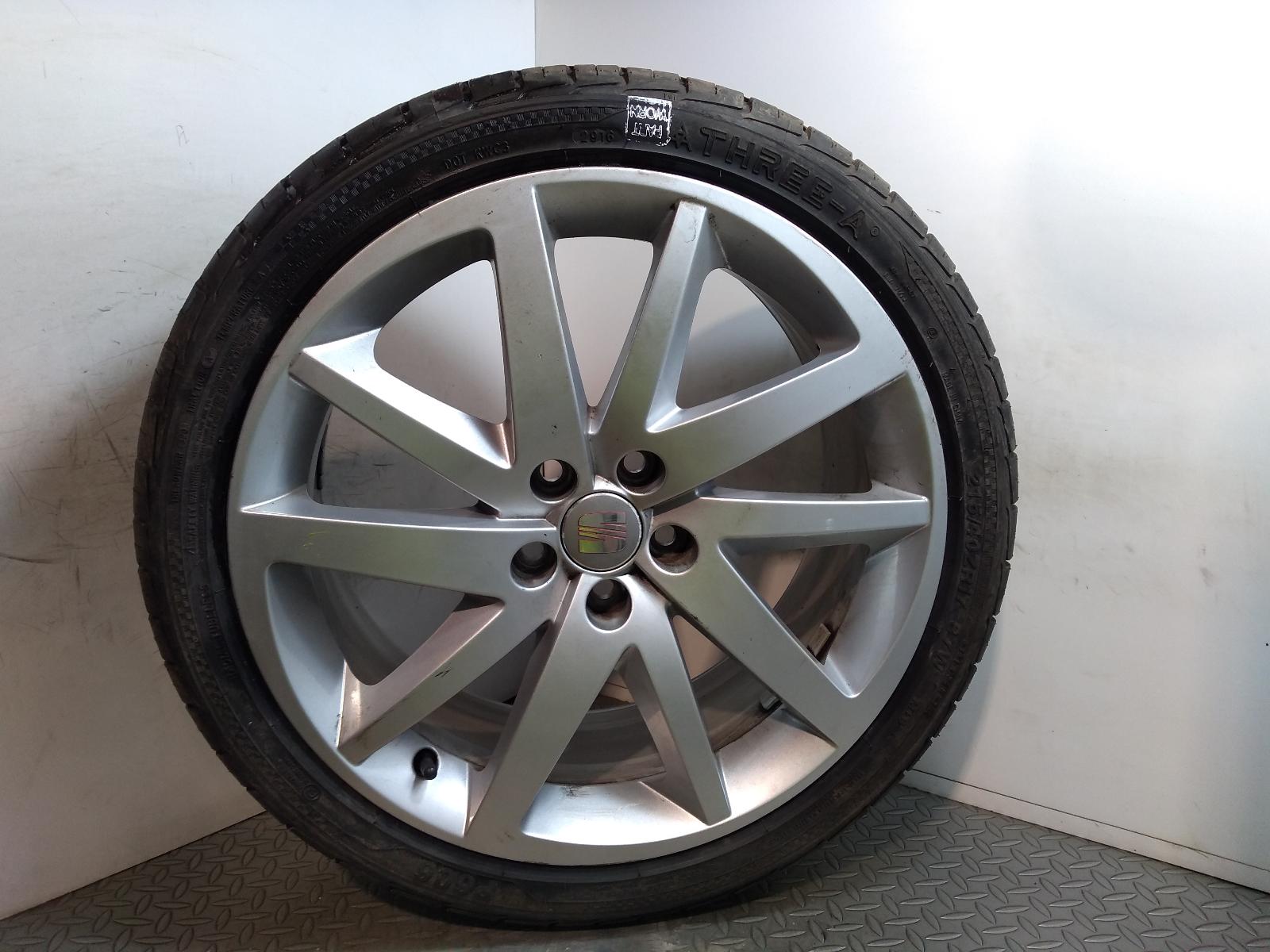 2013 SEAT Mk4 FL 17" Alloy Wheel + 6mm Three A P606 215/40R17 491